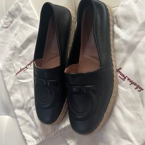Ferragamo slip on shoes